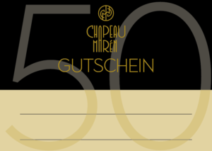 Chapeau Marén Geschenk Gutschein 50 Euro Chapeau Marén Hamburg Hafencity Elbphilharmonie